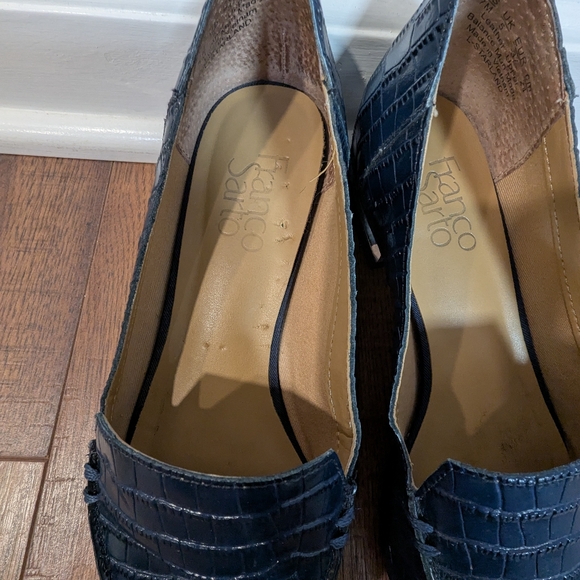 Franco sarto navy loafers - Picture 2 of 7